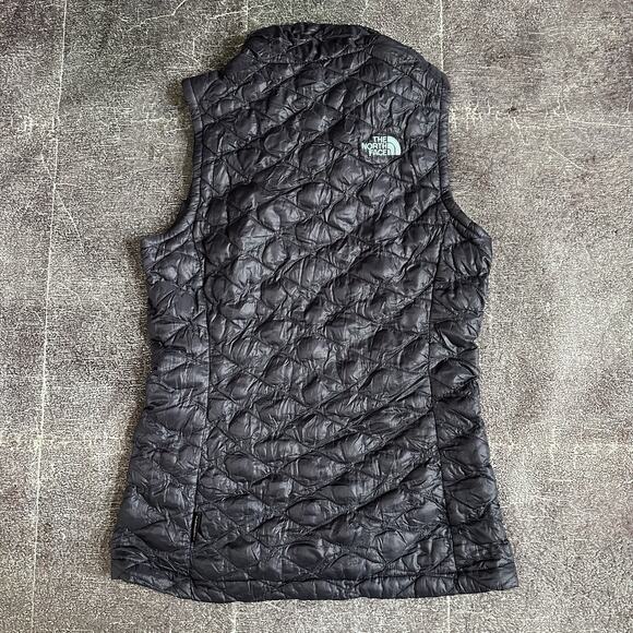 Women's The North Face Purple Teal Insulated Thermoball Puffer Vest Jacket Sz XS - Picture 3 of 4